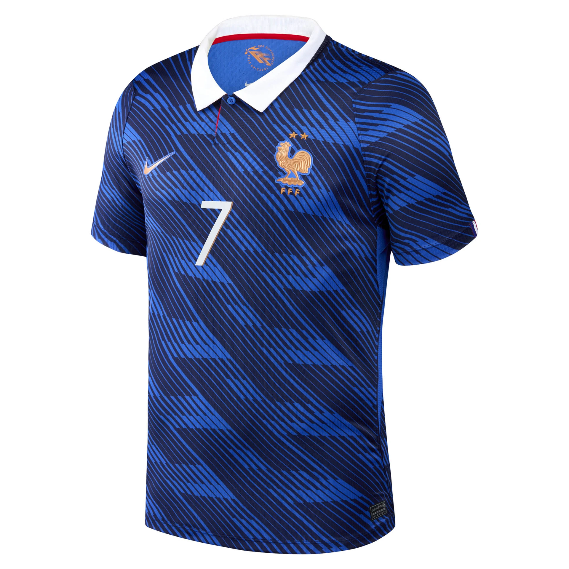 Domicile France Maillot France Domicile 2026 - Ousmane Dembélé N°7 2026/2027 - Nike