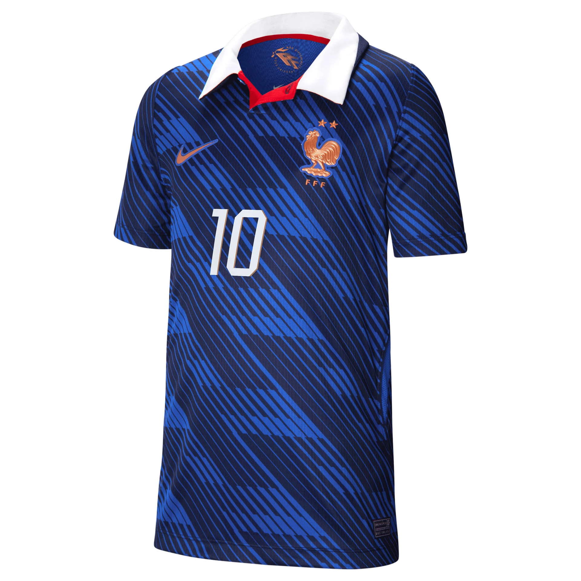 Domicile France Maillot France Enfant Domicile 2026 - Kylian Mbappé N°10 2026/2027 - Nike