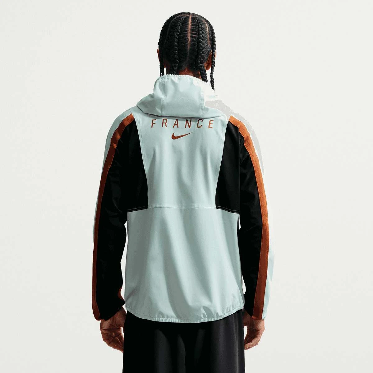 Domicile France Veste Équipe de France Energy Woven - Bleu/Noir 2026/2027 - Nike