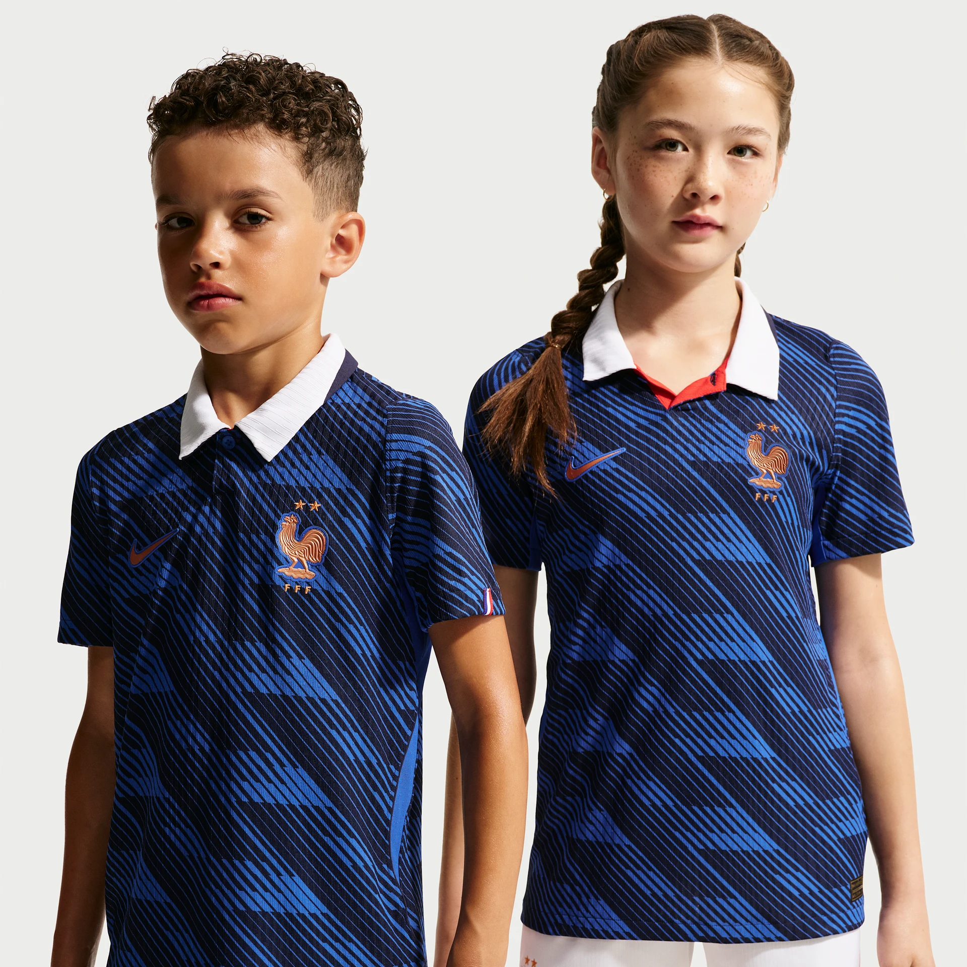 Nike Maillot France Domicile Authentique 2026 - Enfant