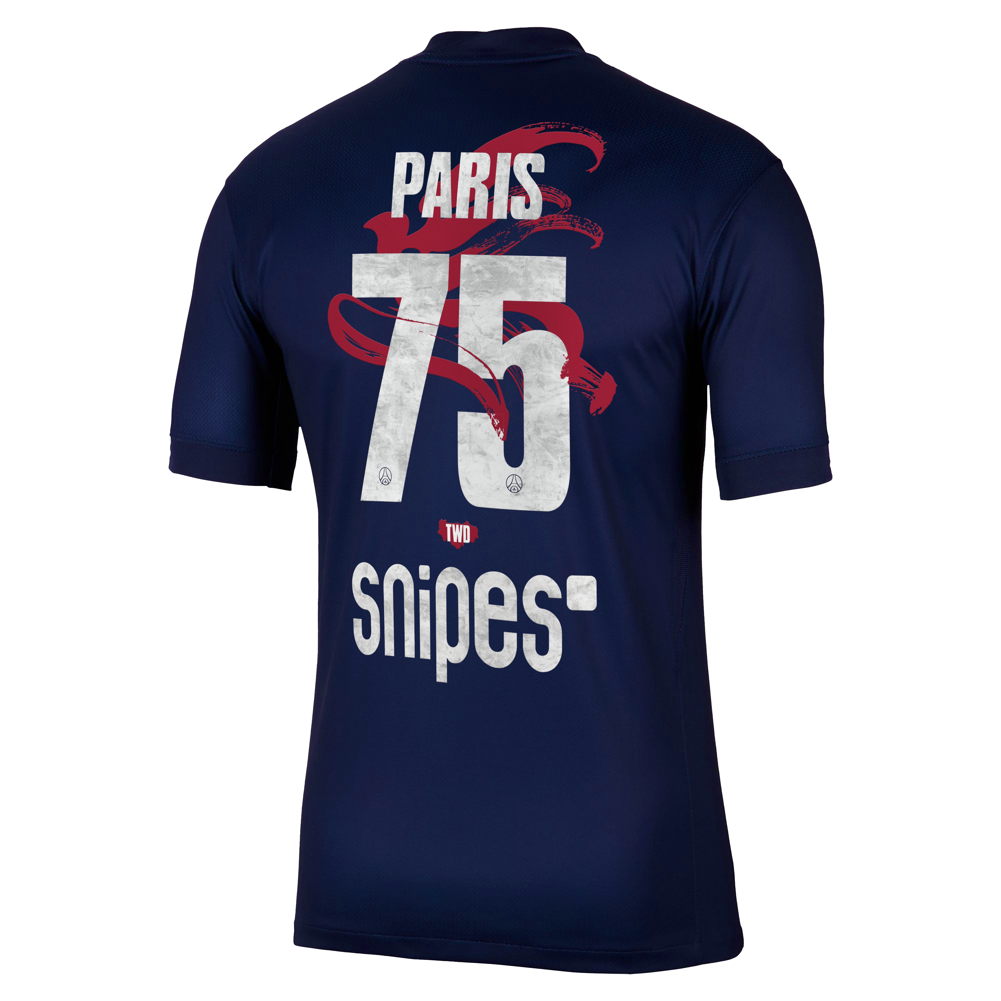 Domicile Paris Saint-Germain Maillot Domicile Stadium PSG Nike 25/26 Flocage TEAM WANG Nouvel An Lunaire Paris 75 2025/2026 - Nike