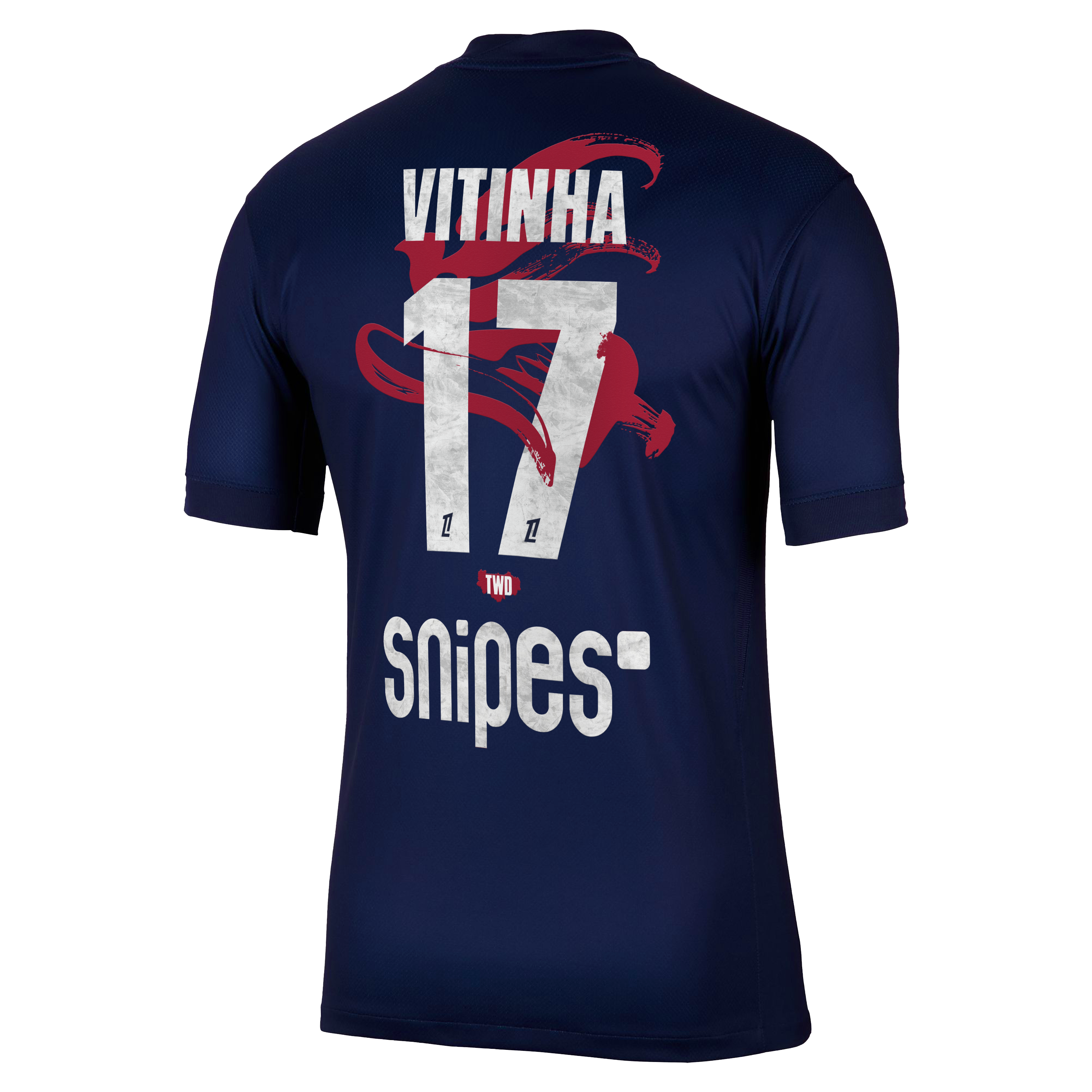 Domicile Paris Saint-Germain Maillot Domicile Stadium PSG Nike 25/26 Flocage TEAM WANG Nouvel An Lunaire Vitinha 17 2025/2026 - Nike