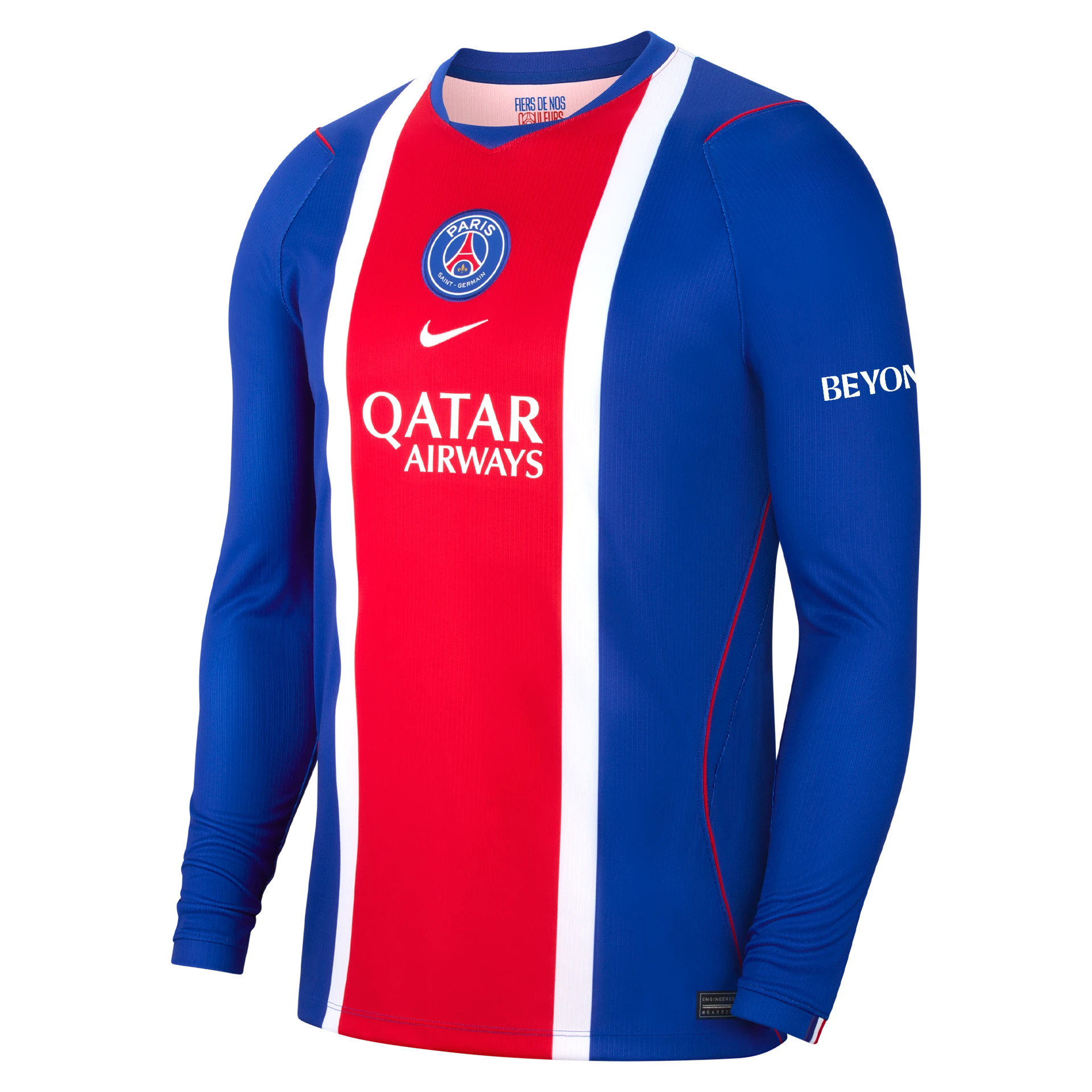 Domicile Paris Saint-Germain Maillot PSG Domicile Manches Longues 2026/2027 - Ousmane Dembélé N°10 2026/2027 - Nike