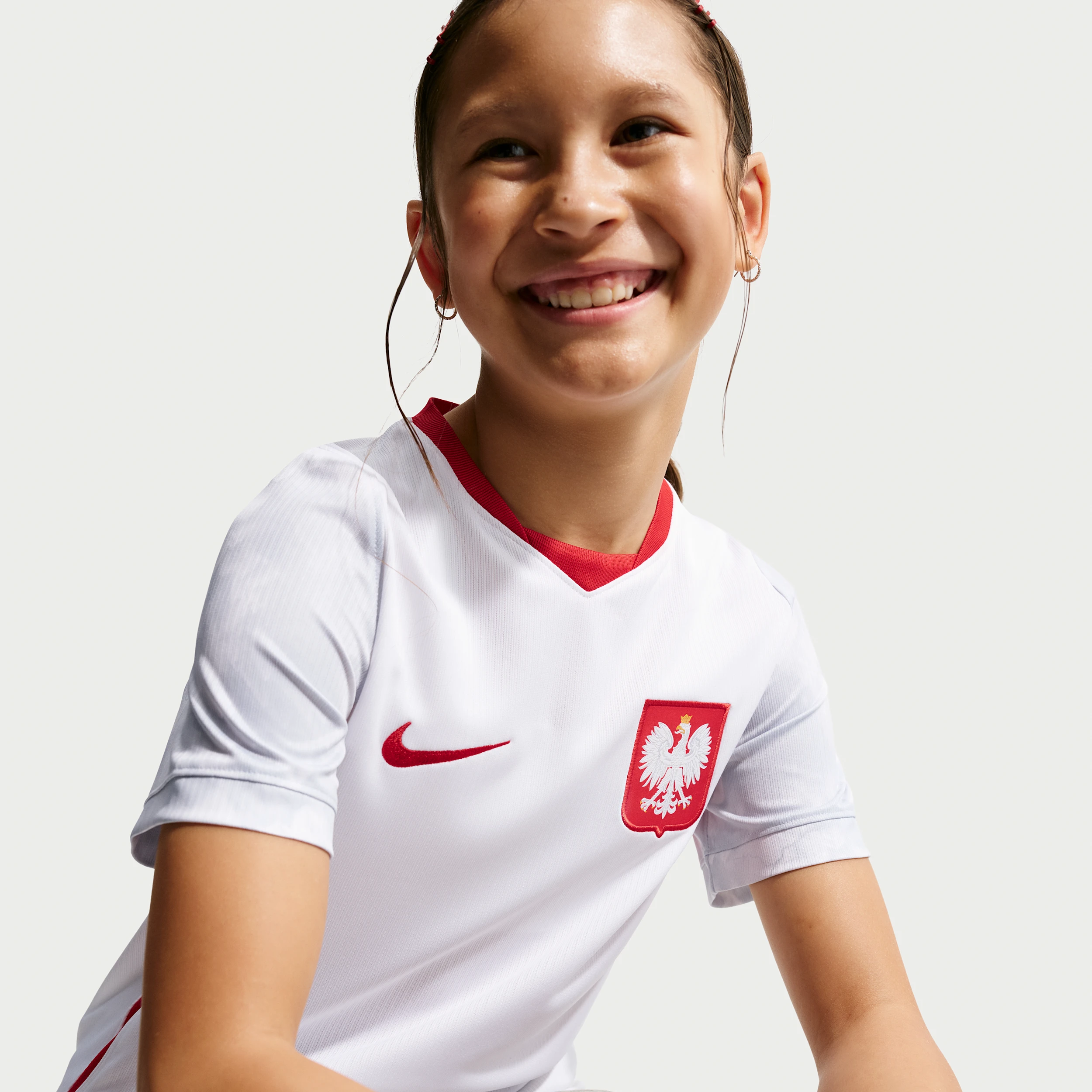 Domicile Pologne Maillot Pologne Domicile 2026 - Enfant 2026/2027 - Nike