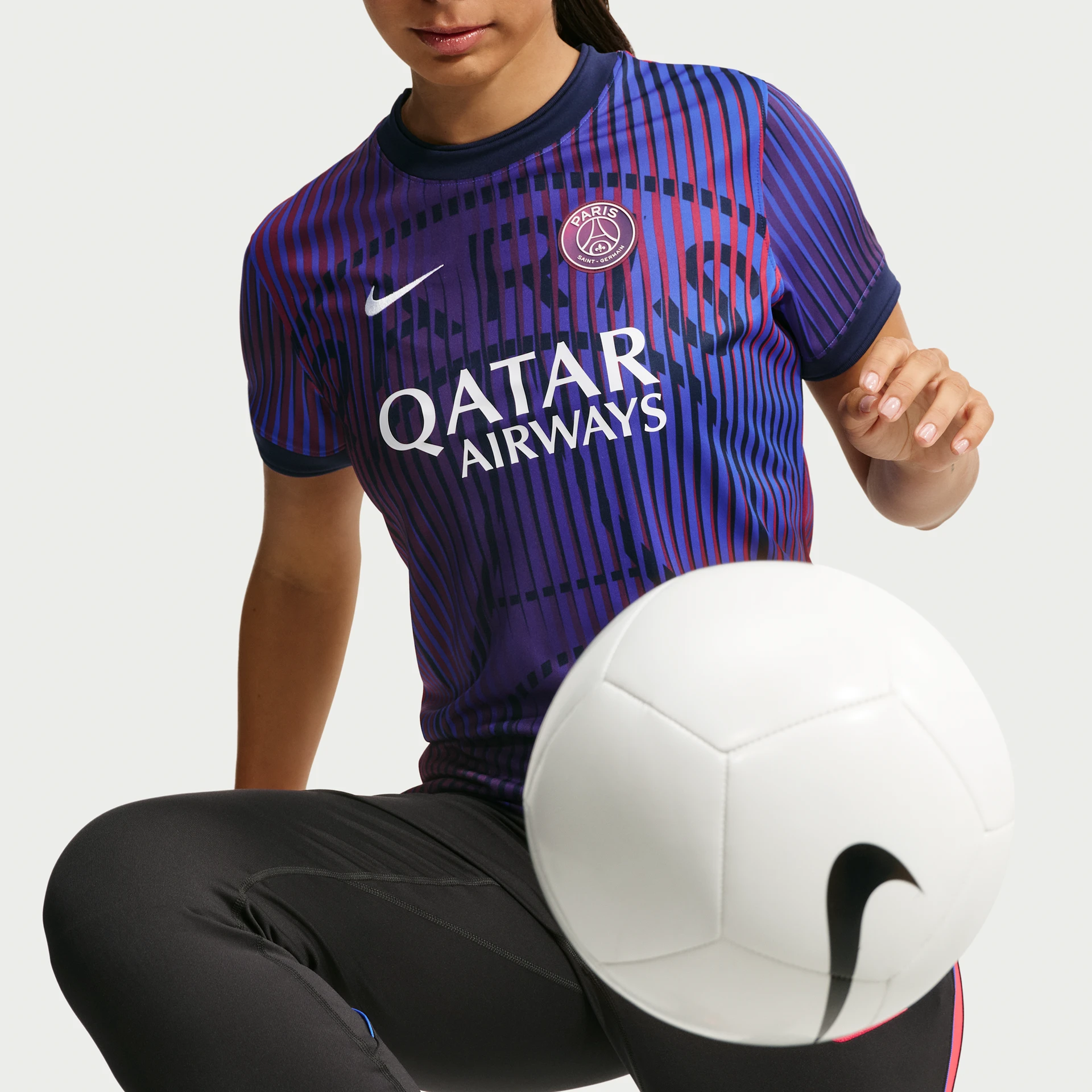 Entraînement Paris Saint-Germain Maillot PSG Pre-Match Extérieur 2026/2027 - Femme 2026/2027 - Nike