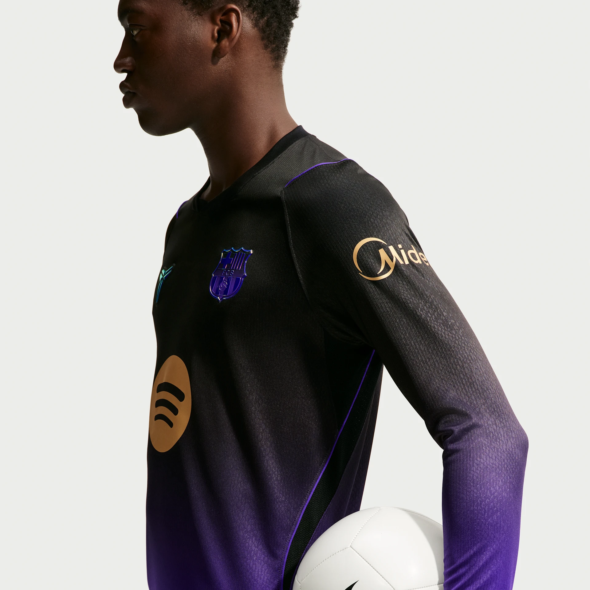 Extérieur FC Barcelone Maillot FC Barcelone Extérieur Manches Longues 2026/2027 2026/2027 - Nike