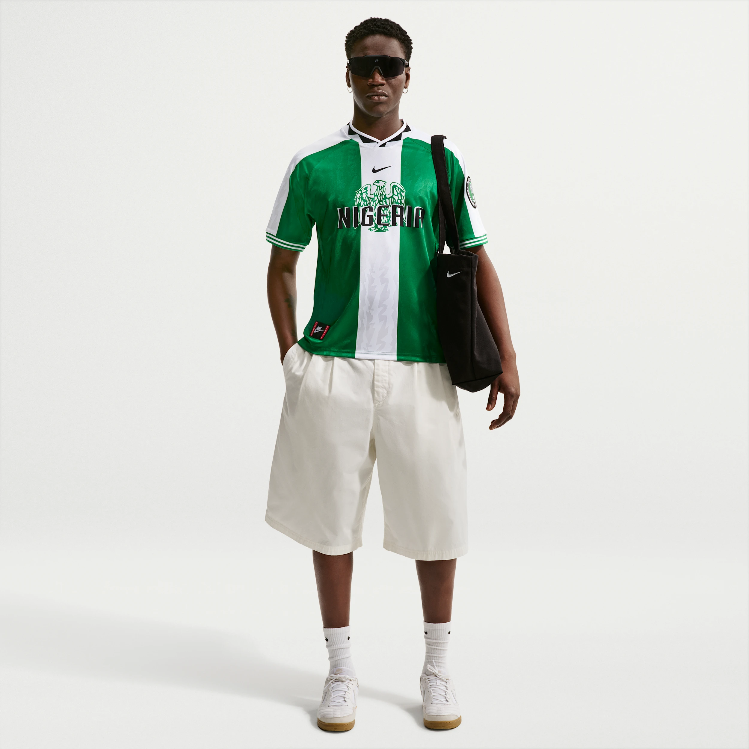 Rétro Nigeria Maillot Rétro Nigeria 1996 Vintage - Nike