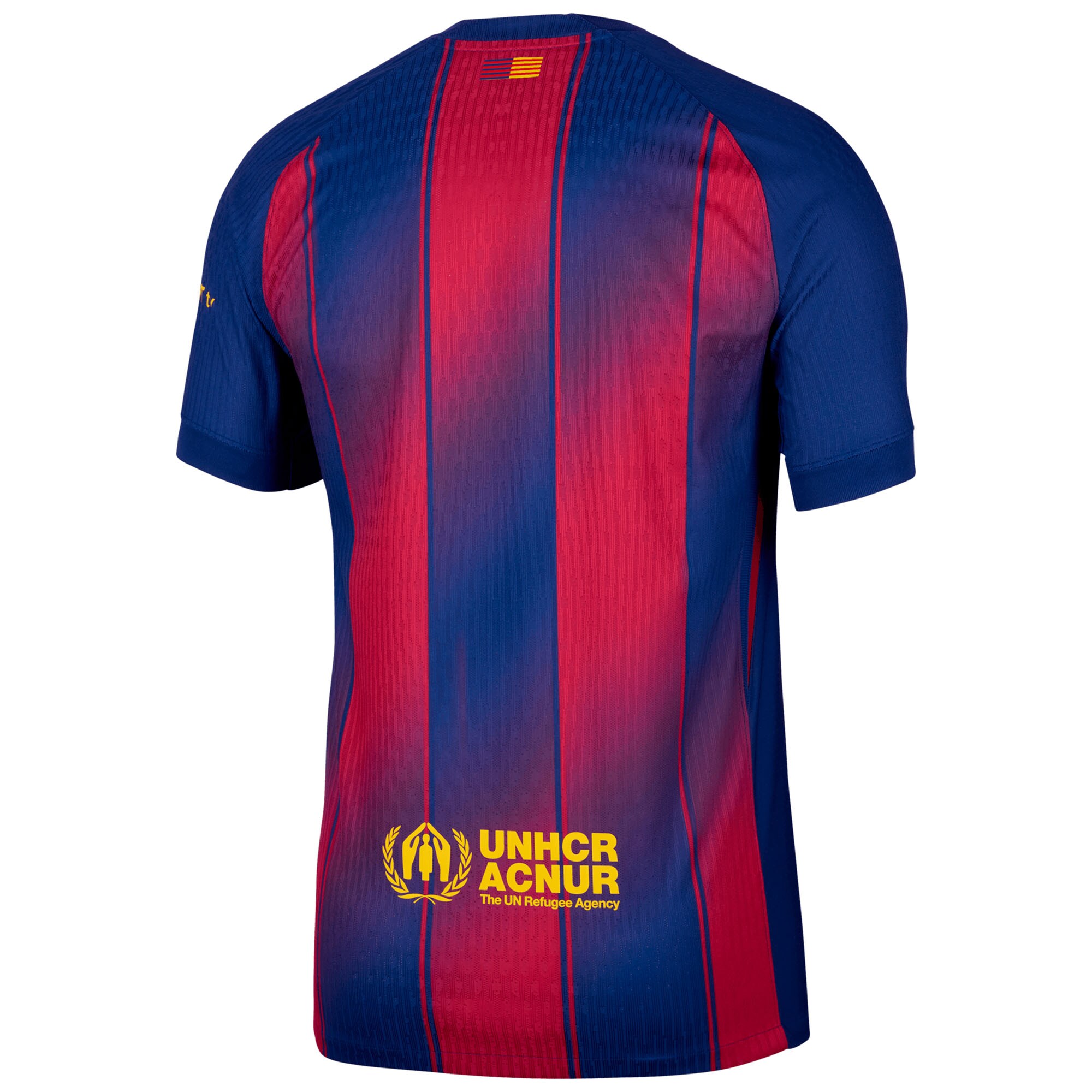 Maillot officiel FC Barcelone domicile authentique 2025-2026 bleu et grenat Nike - vue de dos