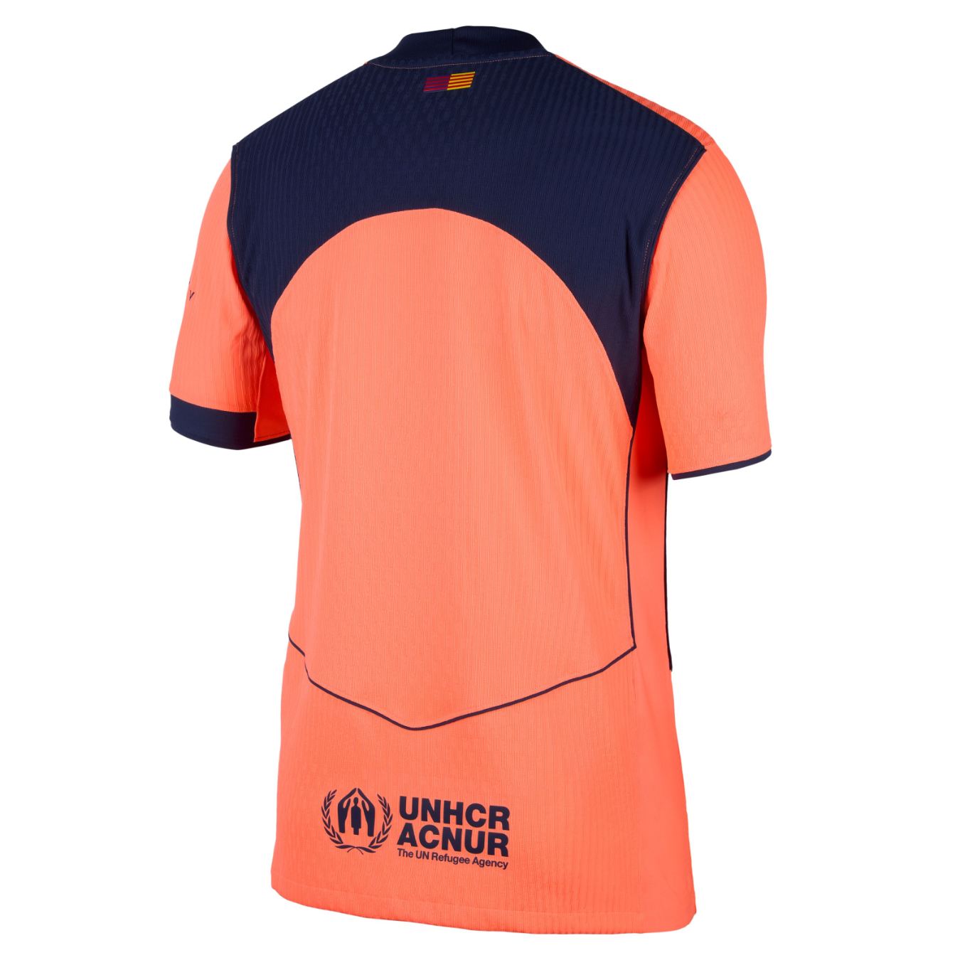 Maillot officiel FC Barcelone third authentique 2025-2026 rose et violet Nike - vue de dos