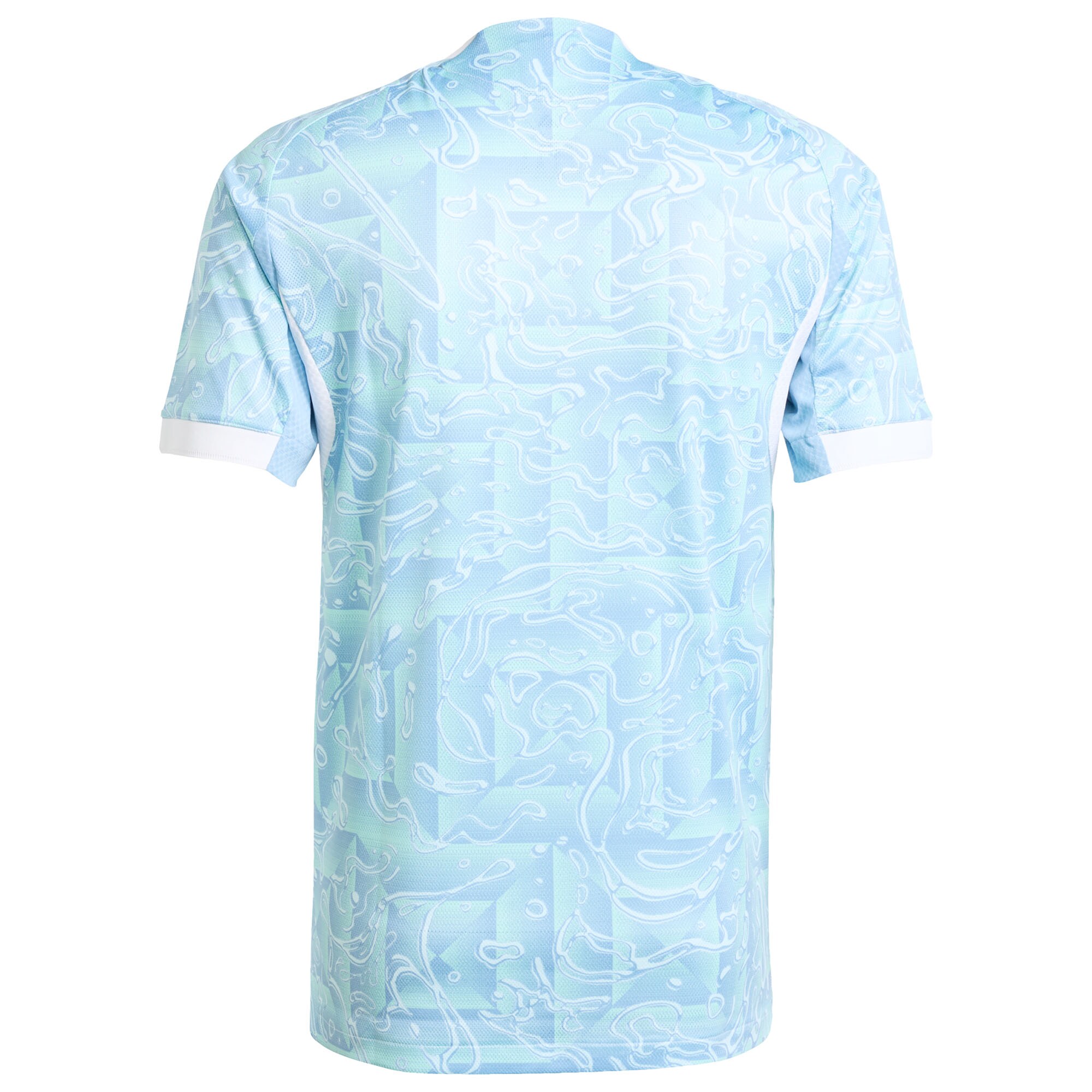 Maillot officiel Juventus extérieur authentique 2025-2026 beige et marron Adidas - vue de dos