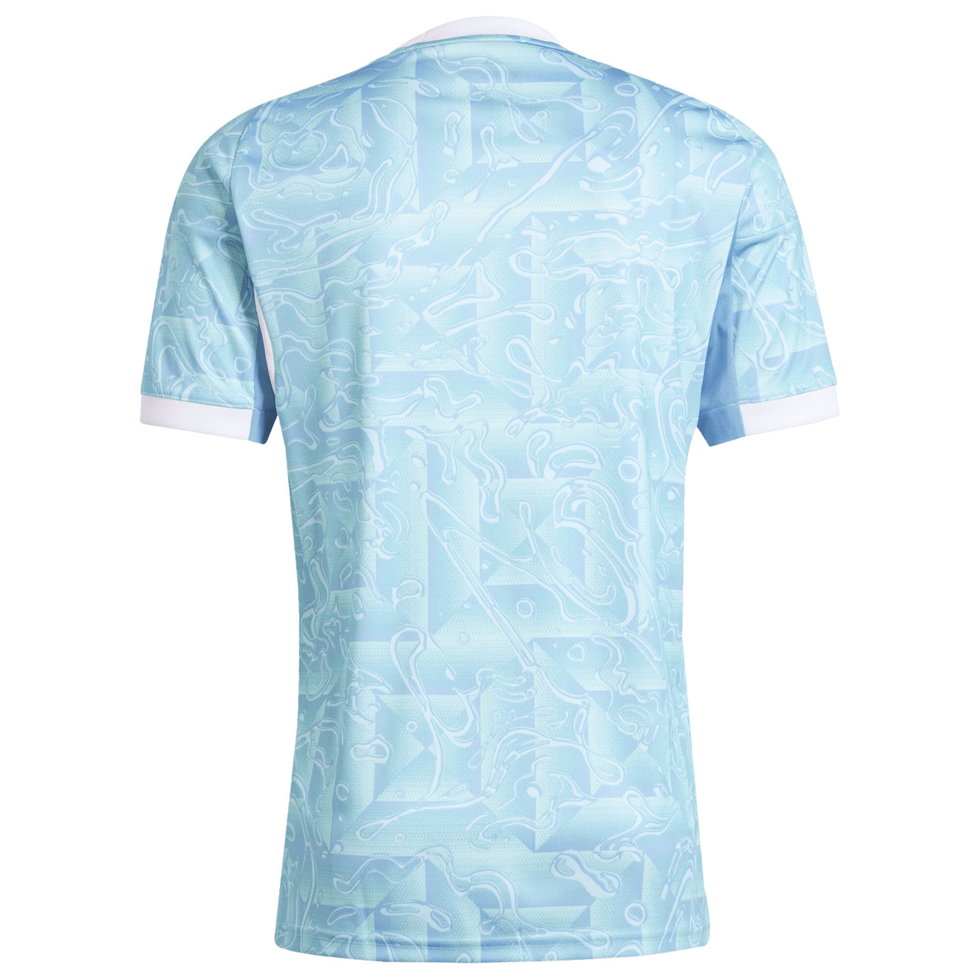 Maillot officiel Juventus extérieur 2025-2026 beige et noir Adidas - vue de dos