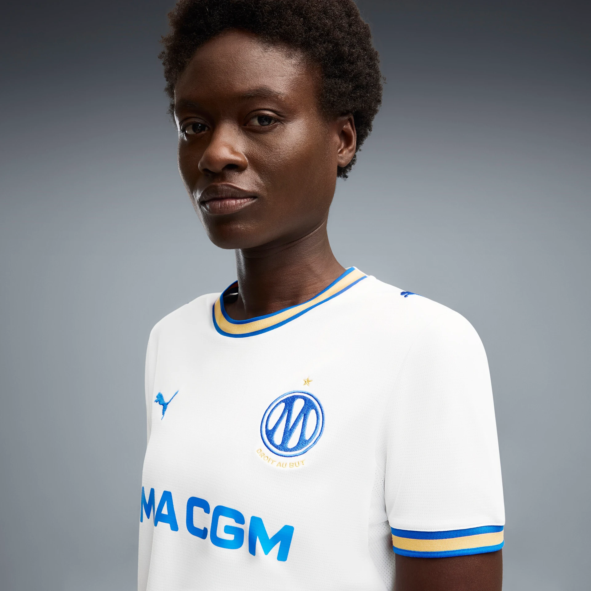 Domicile Olympique de Marseille Maillot OM Domicile 2026/2027 - Femme 2026/2027 - Puma