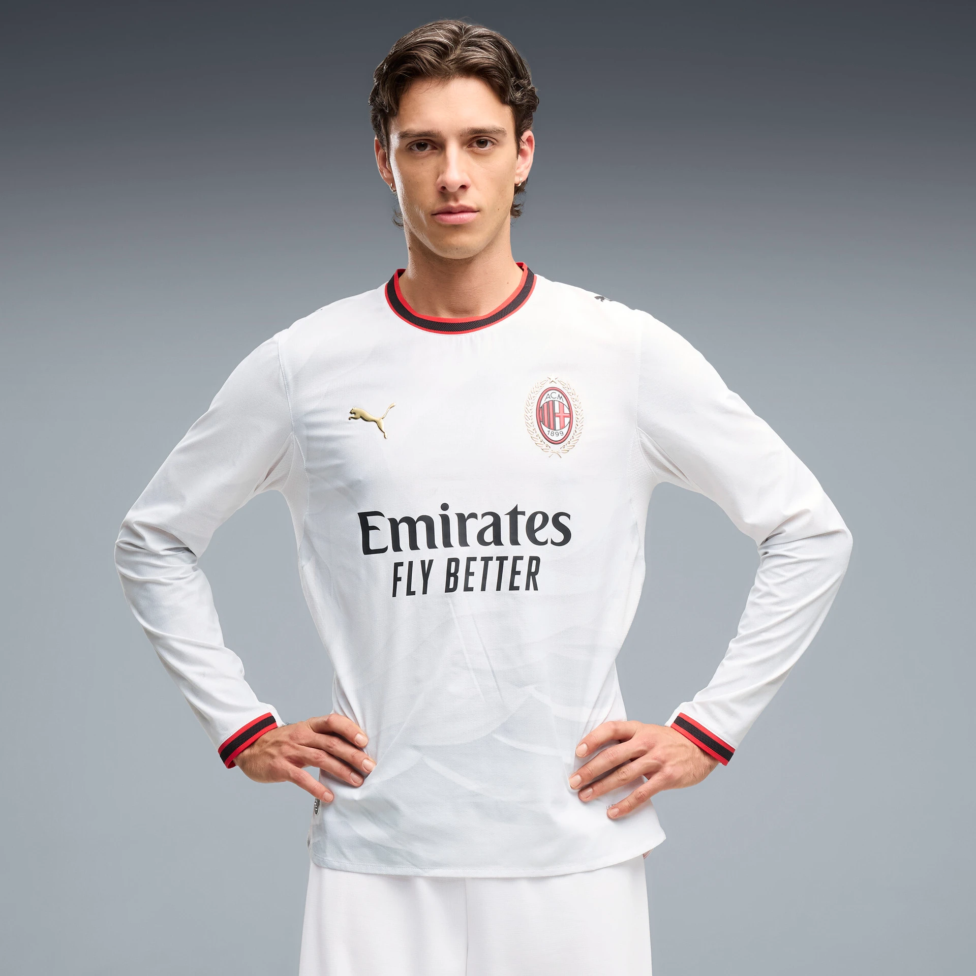 Puma Maillot AC Milan Extérieur Manches Longues Authentique 2026/2027