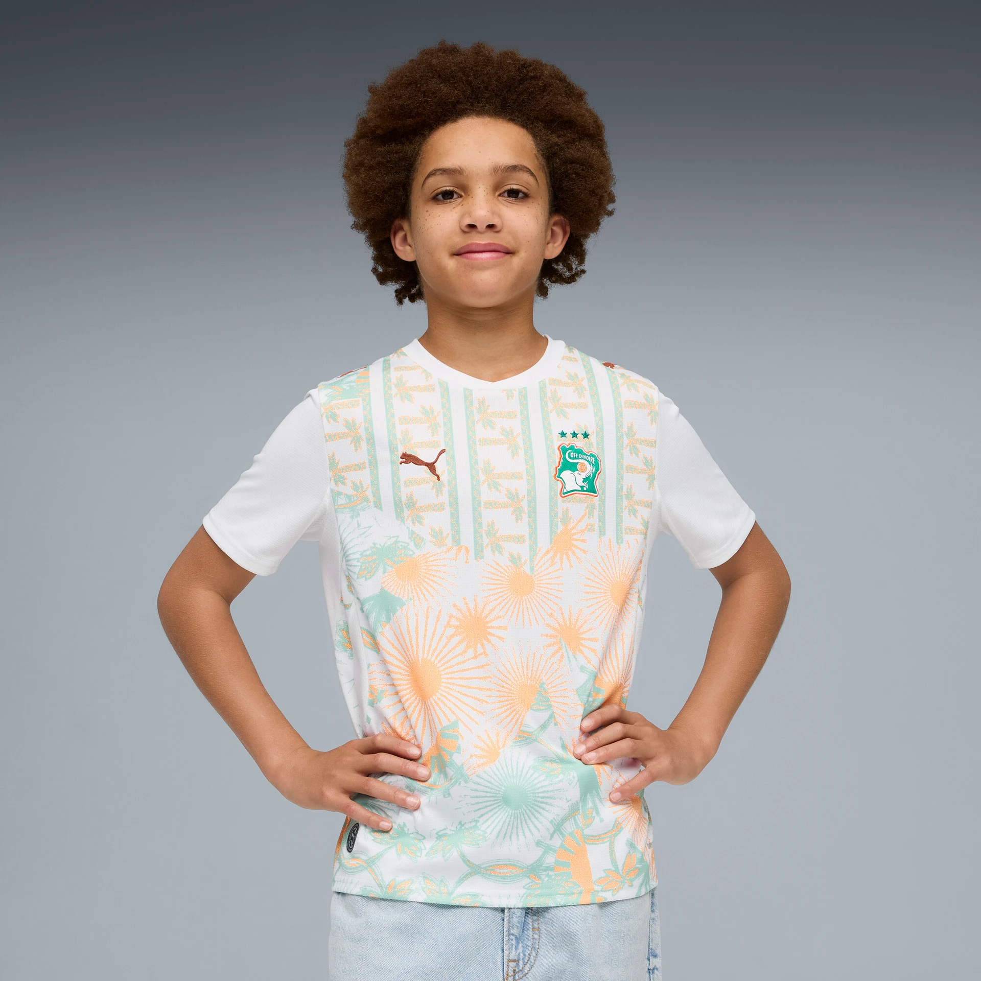 Extérieur Côte d'Ivoire Maillot Côte d'Ivoire Extérieur 2026 - Enfant 2026/2027 - Puma